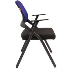 Кресло для посетителей CHAIRMAN NEXX (ткань стандарт черный/сетка DW-61) в Тавде - tavda.mebel24.online | фото 3