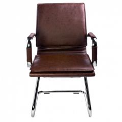 Кресло для посетителя Бюрократ CH-993-Low-V/Brown коричневый в Тавде - tavda.mebel24.online | фото 4