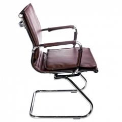 Кресло для посетителя Бюрократ CH-993-Low-V/Brown коричневый в Тавде - tavda.mebel24.online | фото 2