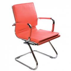 Кресло для посетителя Бюрократ CH-993-Low-V/Red красный в Тавде - tavda.mebel24.online | фото