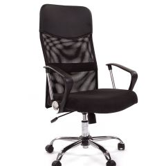 Кресло для руководителя CHAIRMAN 610 N (15-21 черный/сетка черный) в Тавде - tavda.mebel24.online | фото