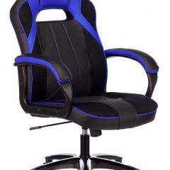 Кресло игровое Бюрократ VIKING 2 AERO BLUE черный/синий в Тавде - tavda.mebel24.online | фото