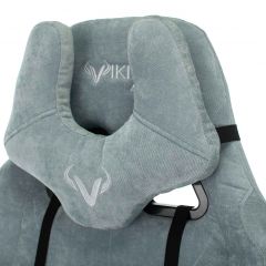 Кресло игровое Бюрократ VIKING KNIGHT LT28 FABRIC серо-голубой в Тавде - tavda.mebel24.online | фото 5