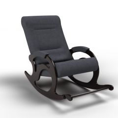 Кресло-качалка Тироль 12-Т-ГР (тканьвенге) ГРАФИТ в Тавде - tavda.mebel24.online | фото