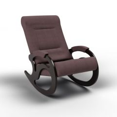 Кресло-качалка Вилла 11-Т-КМ (тканьвенге) КОФЕ С МОЛОКОМ в Тавде - tavda.mebel24.online | фото