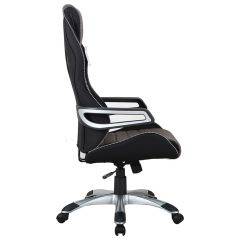 Кресло компьютерное BRABIX Techno GM-002 (ткань) черное/серое, вставки белые (531815) в Тавде - tavda.mebel24.online | фото 4