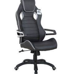 Кресло компьютерное BRABIX Techno Pro GM-003 (экокожа черное/серое, вставки серые) 531814 в Тавде - tavda.mebel24.online | фото 2