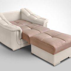 Кресло-кровать + Пуф Кристалл (ткань до 300) НПБ в Тавде - tavda.mebel24.online | фото 3