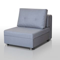Кресло-кровать Реал 80 без подлокотников (Балтик Грей) в Тавде - tavda.mebel24.online | фото