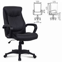 Кресло офисное BRABIX "Enter EX-511" (экокожа/черная) 530859 в Тавде - tavda.mebel24.online | фото