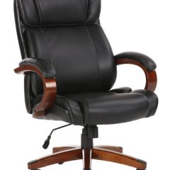 Кресло офисное BRABIX PREMIUM "Magnum EX-701" (дерево, рециклированная кожа, черное) 531827 в Тавде - tavda.mebel24.online | фото