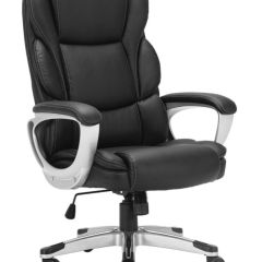 Кресло офисное BRABIX PREMIUM "Rest EX-555" (пружинный блок, экокожа, черное) 531938 в Тавде - tavda.mebel24.online | фото