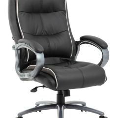 Кресло офисное BRABIX PREMIUM "Strong HD-009" (экокожа черная, ткань серая) 531945 в Тавде - tavda.mebel24.online | фото