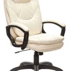 Кресло офисное BRABIX PREMIUM "Trend EX-568", экокожа, бежевое, 532102 в Тавде - tavda.mebel24.online | фото