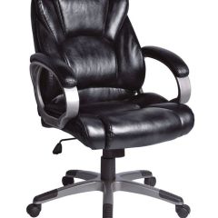 Кресло офисное BRABIX "Eldorado EX-504", экокожа, черное, 530874 в Тавде - tavda.mebel24.online | фото