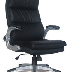 Кресло офисное BRABIX "Fregat EX-510" (рециклированная кожа, черное) 530863 в Тавде - tavda.mebel24.online | фото