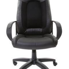 Кресло офисное BRABIX "Strike EX-525" (экокожа черная, ткань черная) 531381 в Тавде - tavda.mebel24.online | фото 5