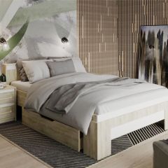 Кровать 1400 НКМ Эдем-1 с основанием в Тавде - tavda.mebel24.online | фото 2