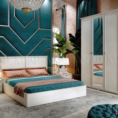 ПРЕСТИЖ-2 Кровать 1,4 м с ПМ (Сандал светлый) в Тавде - tavda.mebel24.online | фото