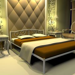 Кровать Ангелина (МилСон) в Тавде - tavda.mebel24.online | фото
