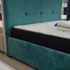 Кровать Бэлль Решетка+ПМ (1200) *БЕЗ ДНА в Тавде - tavda.mebel24.online | фото 7