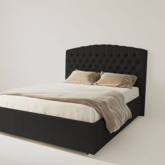 Кровать Берлин с ПМ 800 (экокожа кольт ч) в Тавде - tavda.mebel24.online | фото 2