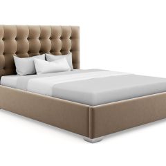 Кровать Брауни интерьерная +основание (140х200) в Тавде - tavda.mebel24.online | фото 6