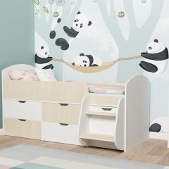 Кровать-чердак Малыш 7 в Тавде - tavda.mebel24.online | фото 7