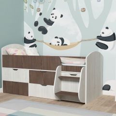 Кровать-чердак Малыш 7 в Тавде - tavda.mebel24.online | фото 14