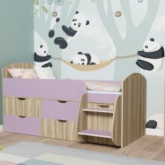 Кровать-чердак Малыш 7 в Тавде - tavda.mebel24.online | фото 18