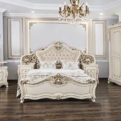 Кровать 1800 Джоконда (крем) в Тавде - tavda.mebel24.online | фото 6