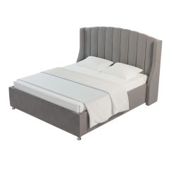 Кровать Доминика Решетка+ПМ (1600) *БЕЗ ДНА в Тавде - tavda.mebel24.online | фото 4