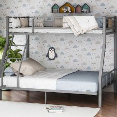 Кровать двухъярусная "Гранада-1 140" Серый в Тавде - tavda.mebel24.online | фото