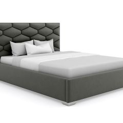 Кровать Коралл интерьерная +основание (120х200) в Тавде - tavda.mebel24.online | фото 9