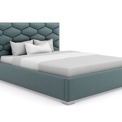 Кровать Коралл интерьерная +основание (120х200) в Тавде - tavda.mebel24.online | фото 14