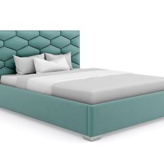 Кровать Коралл интерьерная +основание (120х200) в Тавде - tavda.mebel24.online | фото 17