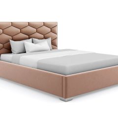 Кровать Коралл интерьерная +основание (90х200) в Тавде - tavda.mebel24.online | фото