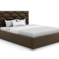 Кровать Коралл интерьерная +основание (90х200) в Тавде - tavda.mebel24.online | фото 8