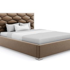 Кровать Коралл интерьерная +основание (90х200) в Тавде - tavda.mebel24.online | фото 11