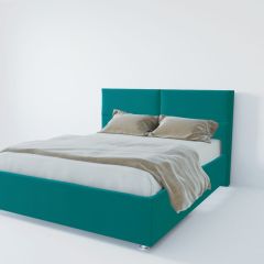 Кровать Корсика с ПМ 1400 (велюр бирюзовый) в Тавде - tavda.mebel24.online | фото 2
