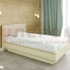 Кровать КР-1011 с мягким изголовьем в Тавде - tavda.mebel24.online | фото