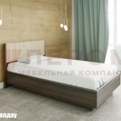 Кровать КР-1012 с мягким изголовьем в Тавде - tavda.mebel24.online | фото