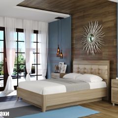 Кровать КР-1071 с мягким изголовьем в Тавде - tavda.mebel24.online | фото