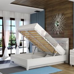 Кровать КР-1071 с мягким изголовьем в Тавде - tavda.mebel24.online | фото 5