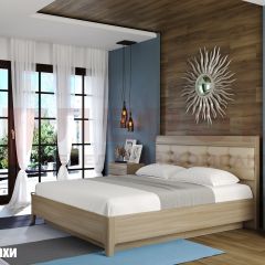 Кровать КР-1073 с мягким изголовьем в Тавде - tavda.mebel24.online | фото