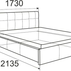 Кровать Изабелла с латами Newtone light beige 1600x2000 в Тавде - tavda.mebel24.online | фото 2