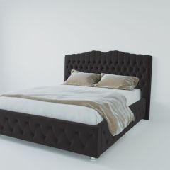 Кровать Нягань с ПМ 800 (экокожа кольт ч) в Тавде - tavda.mebel24.online | фото