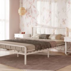 Кровать "Клэр" КМД18  Белая (900*2000) (ножки-белые) в Тавде - tavda.mebel24.online | фото 3