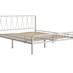 Кровать "Клэр" КМД18  Белая (900*2000) (ножки-белые) в Тавде - tavda.mebel24.online | фото 2