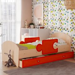 Кровать "Мозайка" на ламелях + бортики + ящики в Тавде - tavda.mebel24.online | фото 13